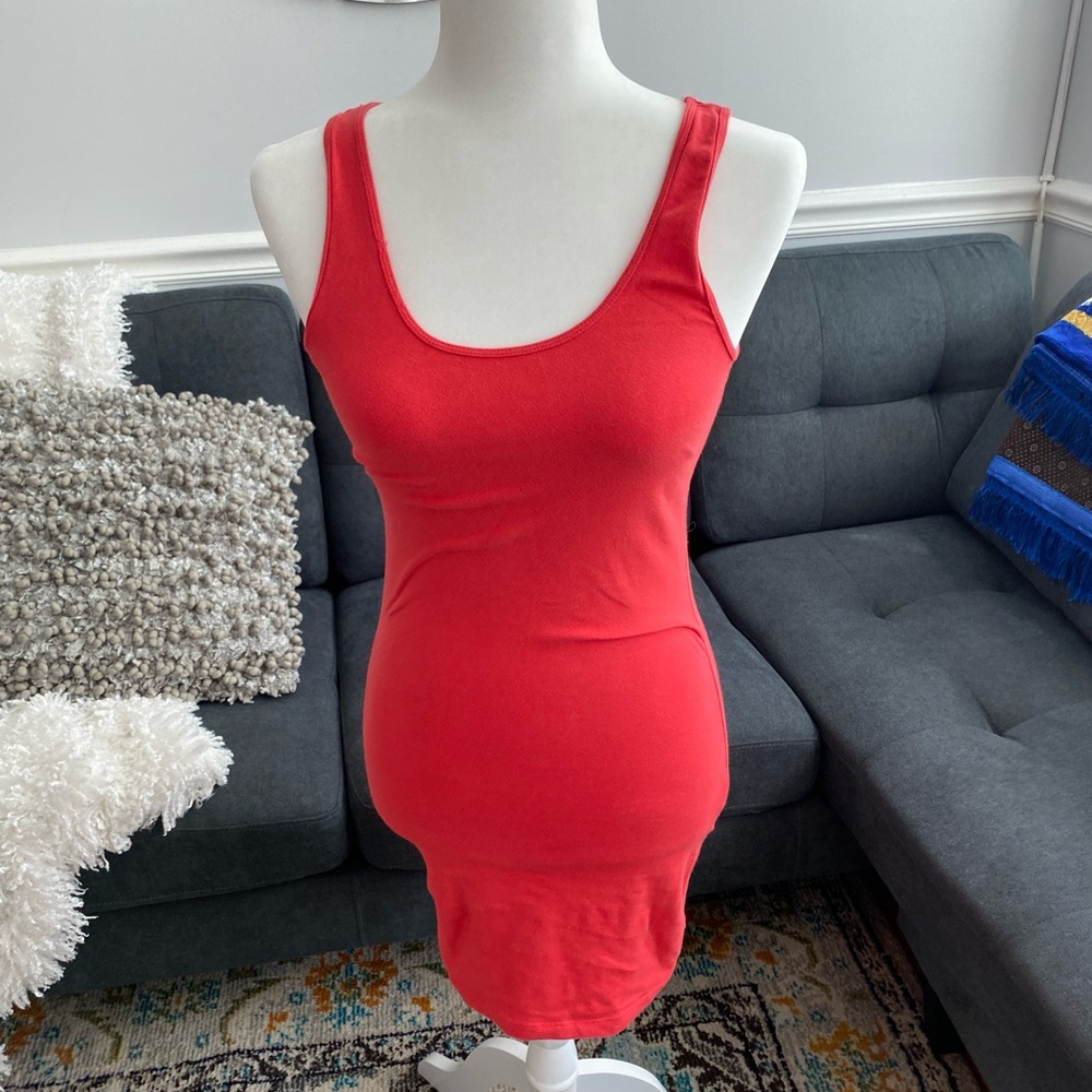 Red dress